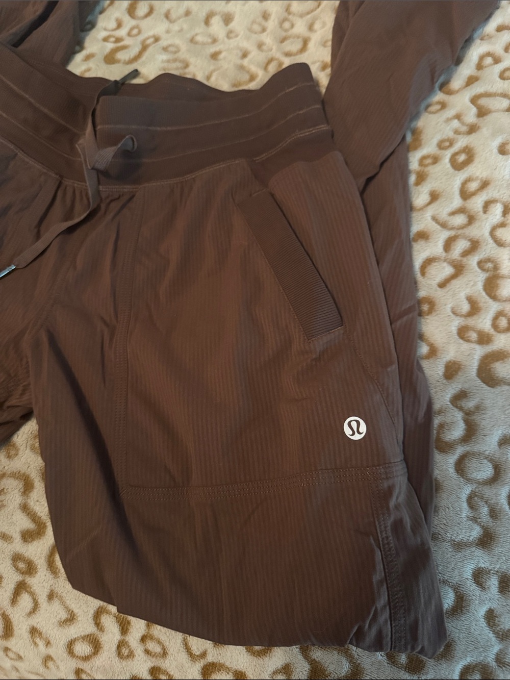 lululemon athletica Brown Straight Leg Pants